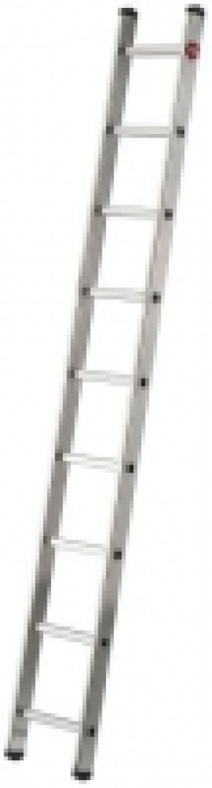 Hailo Escalera 1 Tramo Aluminio Uno (9 Peldanos)