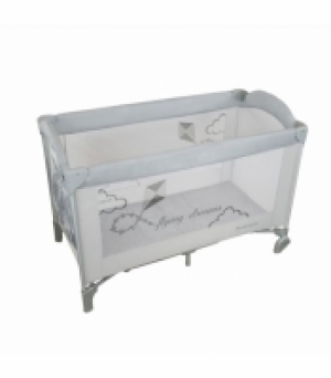 Cuna De Viaje Plastimyr Flying Dream Gris