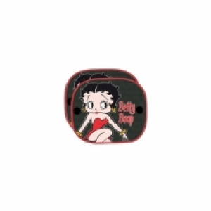 Bb1041b - 2 Cortinillas-parasol Ventosas Lateral Betty Boop