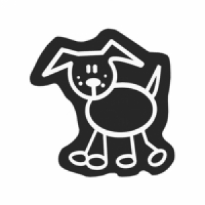 Adhesivo Familia Perro.