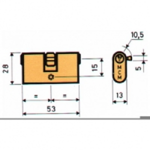 Bombillo Oval Metalicas Niquel - Mcm - Ovn:26-26 - 26,5x26,5