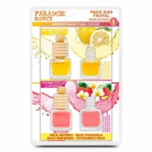 Per40011 - Perfumador Botellita Pack Duo Frutal (limon Y Fre