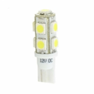1 Unidad L058w - Lámpara Led L058 - W5w 9xsmd5050 Blanca
