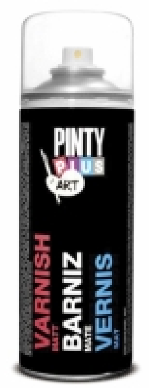 Pintura Aerosol Barniz Satinado 200 Ml - Pinty Plus - 135