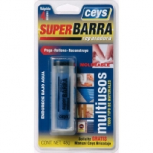 Reparador Epoxi Barra Multiuso - Ceys - 505036 - 48 G