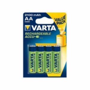 Pack de 4 Pilas Recargable Varta Aa 2100mah 8.90 €