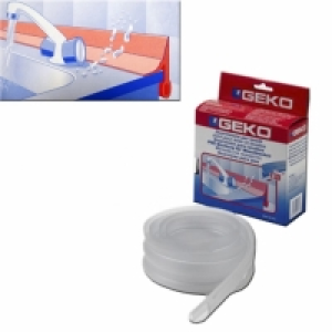 Guarnicion Pvc Para Lavabos- Fregaderos Transparente 130cm