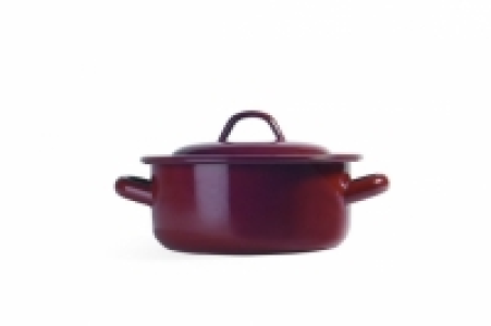 Cacerola Esmalte Teja 14 Cm