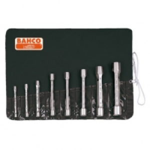 Llave Tubo 2 Bocas Jgo. 8 Pzs - Bahco - 27m/8 - 6-7/20-22