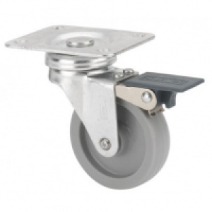 Rueda Plastico Gris (b) - Alex - B(1-0543) - 60 Mm