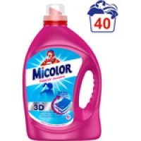 Hipercor  MICOLOR detergente máquina líquido Fresh gel frescor durader