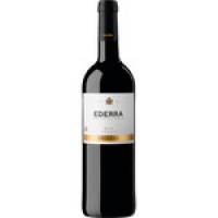 Hipercor  EDERRA vino tinto tempranillo crianza D.O. Rioja botella 75 