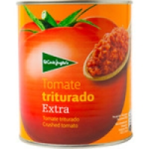 EL CORTE INGLES tomate natural triturado calidad extra lata  1.10 €