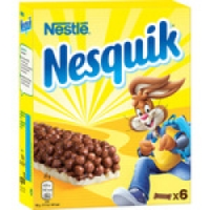 NESTLE NESQUIK barritas de cereales con chocolate 6 unidades 2.06 €