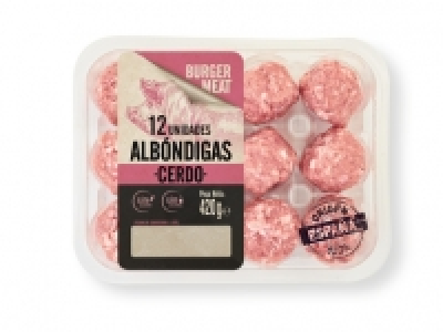 Albóndigas de cerdo 1.59 €