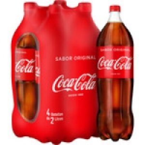 COCA-COLA Clásica refresco de cola pack 4 botella 2 l 5.16 €