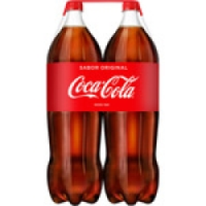 COCA-COLA Clásica refresco de cola pack 2 botella 2 l 2.62 €