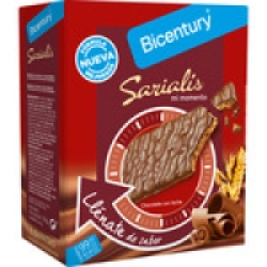 BICENTURY Sarialis barritas saciantes de cereales con chocol 2.49 €