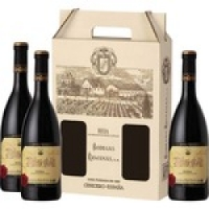 MONTE REAL vino tinto reserva D.O. Rioja estuche 3 botellas  19.95 €