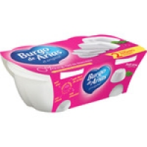 BURGO DE ARIAS queso fresco natural 0% m.g. pack 2 x 230 g e 2.99 €