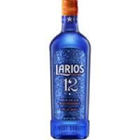 Hipercor  LARIOS 12 ginebra premium botella 70 cl