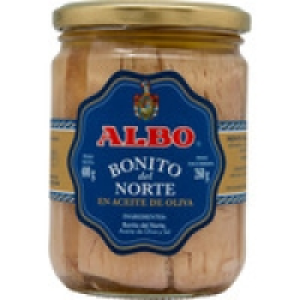 ALBO bonito del norte en aceite de oliva frasco 260 g neto e 7.69 €