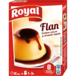 ROYAL flan para preparar contiene azúcar y caramelo líquido  1.47 €