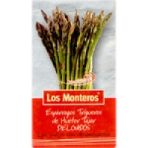 LOS MONTEROS espárragos verdes trigueros cortos D.O. 50-85 p 3.05 €