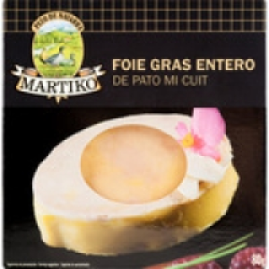MARTIKO foie gras entero de pato mi cuit envase 80 g 9.14 €