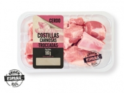 Costillas carnosas de cerdo troceadas 2.19 €