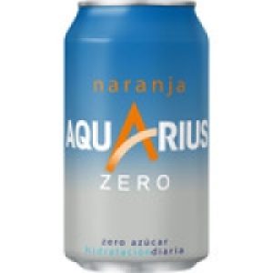AQUARIUS ZERO bebida isotónica sin azúcar sabor naranja lata 0.67 €