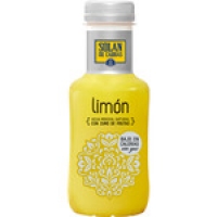 Hipercor  SOLAN DE CABRAS agua mineral natural con zumo de limón botel