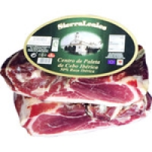 SIERRA LEALES paleta deshuesada de cebo ibérica 50% raza ibé 39.90 €
