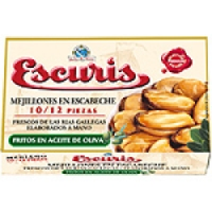 ESCURIS mejillones en escabeche de las rias gallegas fritos  4.25 €
