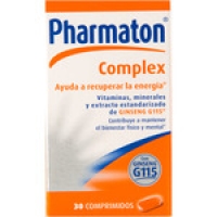 Hipercor  PHARMATON COMPLEX ayuda a recuperar la energía con vitaminas