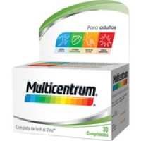 Hipercor  MULTICENTRUM vitaminas y minerales para adultos caja 30 comp