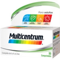 Hipercor  MULTICENTRUM vitaminas y minerales para adultos caja 90 comp