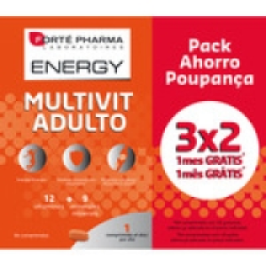 FORTE PHARMA Multivit Adulto 12 vitaminas y 9 minerales caja