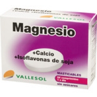 Hipercor  VALLESOL magnesio calcio e isoflavonas de soja bienestar dur