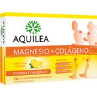 Hipercor  AQUILEA Magnesio + Colágeno con sabor limón sin azúcar para 