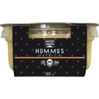 Hipercor  NATURGREEN hummus ecológico con pimentón sin gluten y sin la
