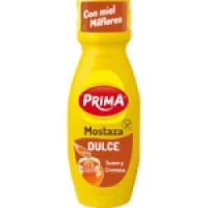 PRIMA mostaza dulce sin gluten suave y cremosa envase 330 g 1.25 €