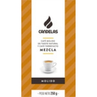 Hipercor  CANDELAS café molido mezcla paquete 250 g