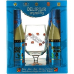 DELIRIUM TREMENS cerveza rubia especial belga estuche 4 bote 16.95 €
