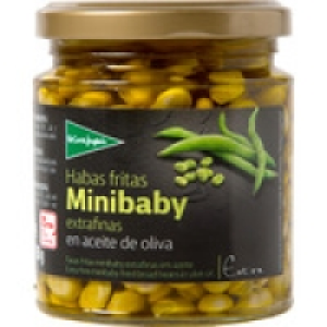 EL CORTE INGLES habas fritas mini baby extrafinas en aceite  3.25 €