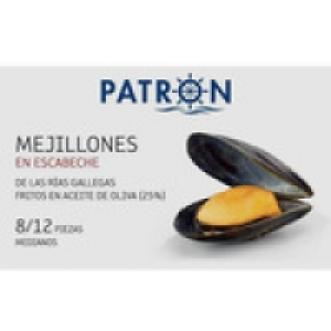 PATRON mejillones en escabeche de las rías gallegas 8-12 pie 3.59 €