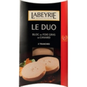 LABEYRIE Le Duo bloc de foie gras de pato 2 porciones envase 6.95 €