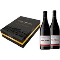 Hipercor  VIÑA POMAL vino tinto reserva D.O. Rioja Estuche 2 botellas 