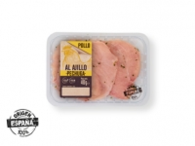 Pechuga de pollo al ajillo 1.79 €