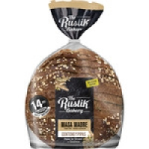 THE RUSTIK BAKERY pan 100% natural con masa madre centeno, p 2.05 €